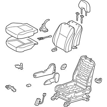 Toyota 71200-47311-E0 Seat Assembly