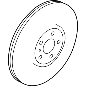 Infiniti 40206-JL00A Rotor Disc Brake Front