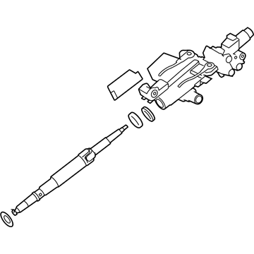 Lexus 45250-33651 Column Assy, Steering