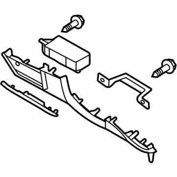 Hyundai 84750-L1150-NNB Panel Assembly-Lower Crash Pad, LH