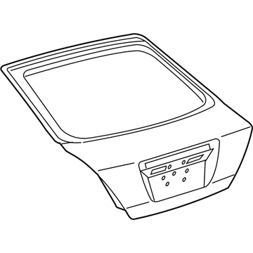 Toyota 67005-21711 Lift Gate
