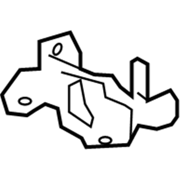 Nissan 74358-3TA0B Bracket-Parking Brake Mounting