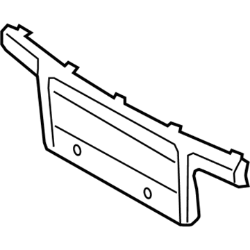 BMW 51-11-2-492-210 Licence Plate Base