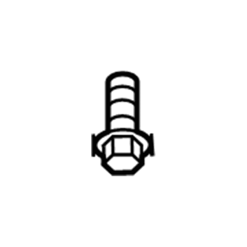 Mopar 6101818 Screw-HEXAGON Head