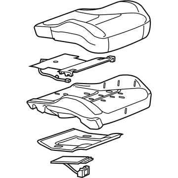 GM 84427039 MODULE KIT-AIRBAG FRT PASS PRESENCE (W/*BLACK