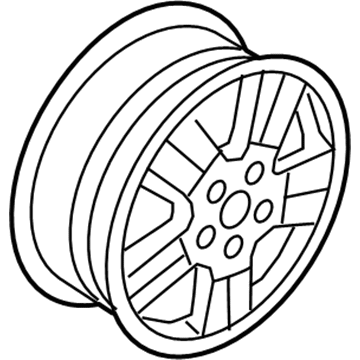 Ford 8L8Z-1007-G Wheel, Alloy