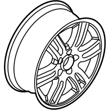 Ford 9E6Z-1007-A Wheel, Alloy