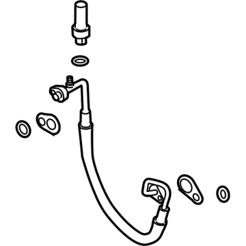 Ford 8G1Z-19D734-A Pressure Tube