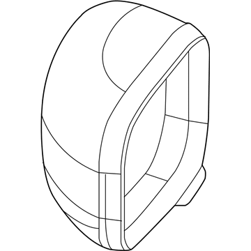 Mopar 5VZ87LXHAA Mirror Outside Rear View