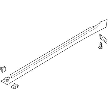 Hyundai 87752-G2000 Moulding Assembly-Side Sill, RH