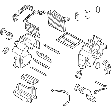 Kia 971002G310 Heater & EVAPORATOR