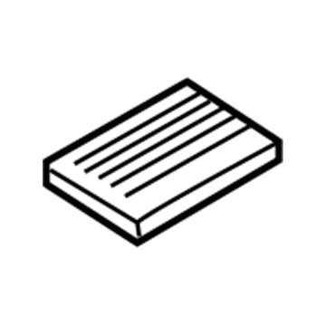 Nissan 27277-VP00A Cabin Air Filter