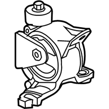 Honda 50850-TK6-981 Rubber, Transmission Mounting