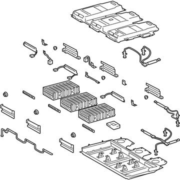 Lexus G9510-48050 Hv Supply Battery Assembly