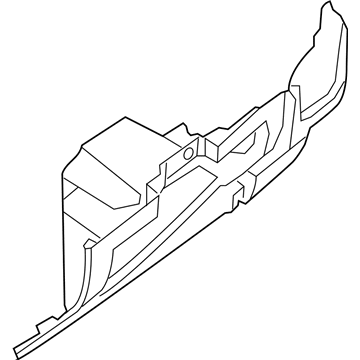 Nissan 68108-ZR00A Panel-Instrument Lower, Assist