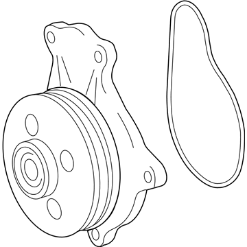 Lexus 16100-39575 Engine Water Pump Assembly