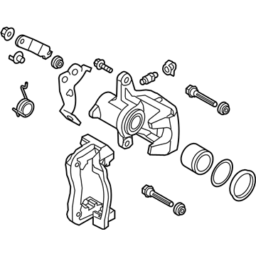 Kia 58311B0A30 Caliper Kit-Rear Brake