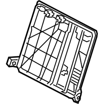 Hyundai 89411-E6500 Panel Assembly-Rear Seat Back, RH