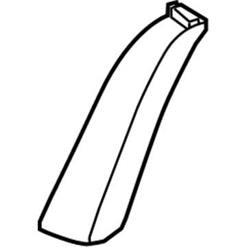 Hyundai 89495-E6700-SLG Back Side Assembly-Rear Seat, RH