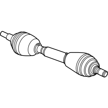 Mopar 68380007AC AXLE HALF