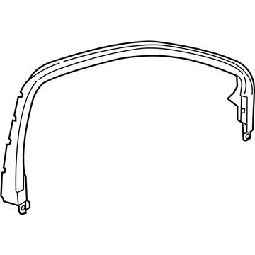 GM 84075355 Upper Trim