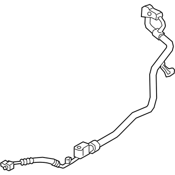 BMW 64-53-9-361-112 Refrigerant Line, Double Pipe