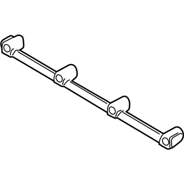 BMW 11-62-7-625-163 Fastening Strip, Exhaust Manifold, Bottom