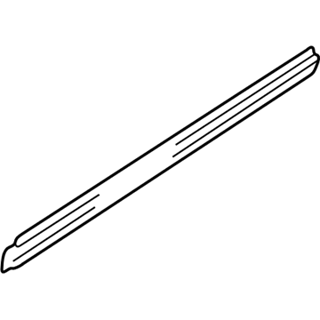 Nissan 80821-7B000 MOULDING Assembly-Front Door Outside, L