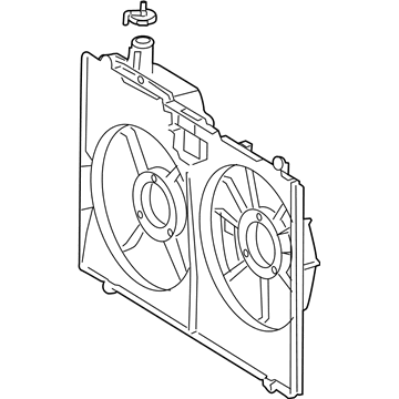 Toyota 16711-0P120 Shroud