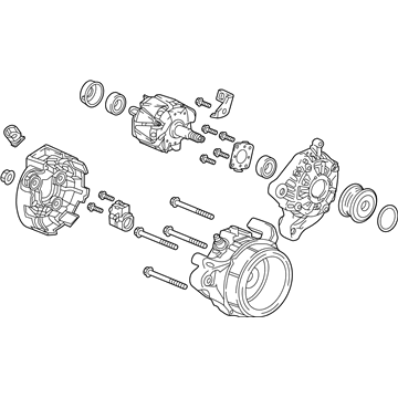 Honda 31100-5BA-A51 Air Conditioner Generator Assembly