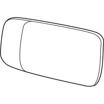 Mopar 68067729AA Glass-Mirror Replacement