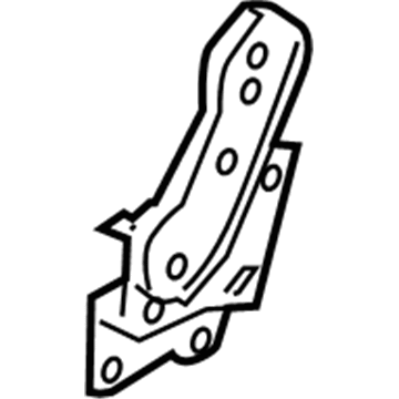 Nissan 88605-EA000 Hinge Assy-Rear Seat Back, RH