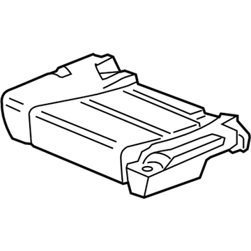 Honda 82532-SCV-L02 Pad Assy., L. RR. Seat Cushion