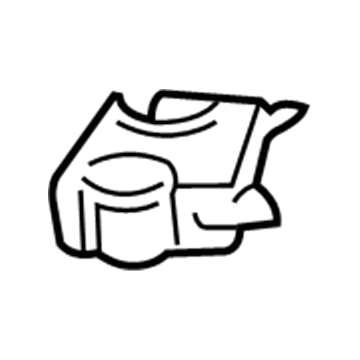 Mopar 5003198AA CUPHOLDER-CUPHOLDER