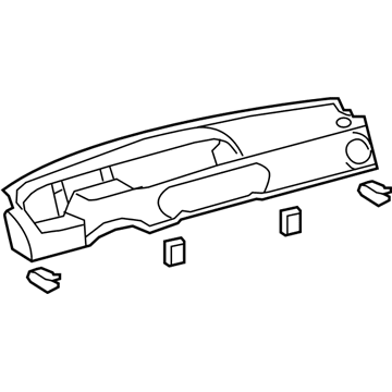 Toyota 55302-12220-B0 Instrument Panel