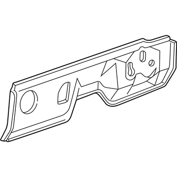 Ford XL2Z7801610AA Dash Panel