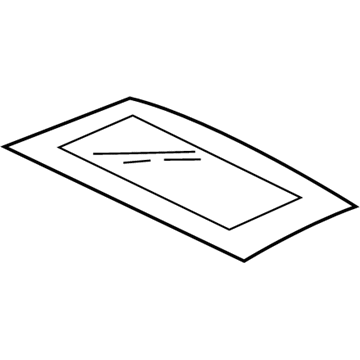 Acura 70215-SZN-A02 Panel Assembly, Moving Glass (Privacy) (Pgw)