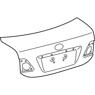 Toyota 64401-02350 Trunk Lid