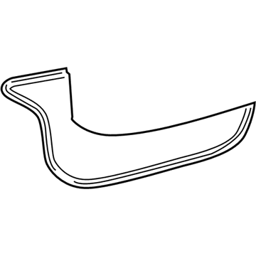 Toyota 64461-02130 Weatherstrip