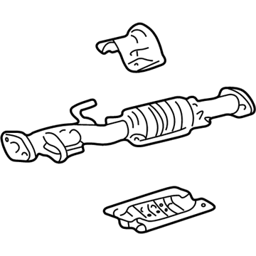 Toyota 17450-62050 Converter & Pipe