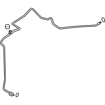 Nissan 92440-3YM0A Pipe Assembly-Front Cooler, High