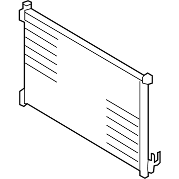 Nissan 92110-3DD0A CONDENSER ASY