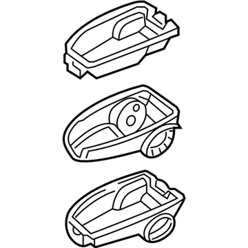 Ford 3S4Z-54644A22-AAA Armrest Assembly