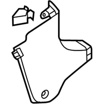 Hyundai 85823-3V000-HZ Trim-Cowl Side LH