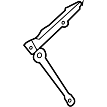 Mopar 5065264AF Hinge-Hood