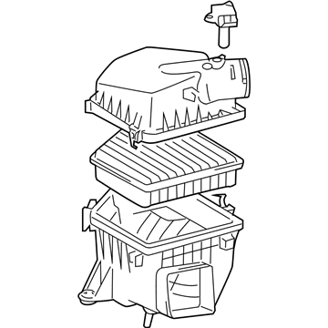 Lexus 17700-31642 Cleaner Assy, Air W/Element