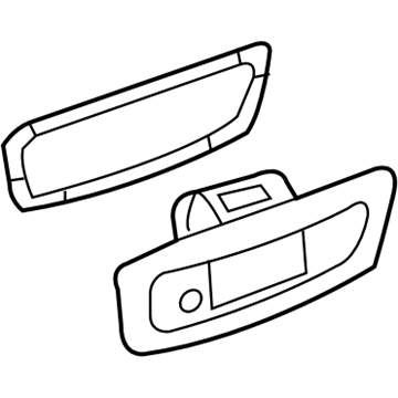 GM 22738740 Handle Asm-Lift Gate Outside *Service Primer