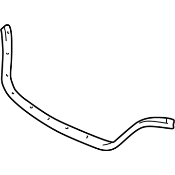 Lexus 53381-48010 Seal, Hood To Radiator Support