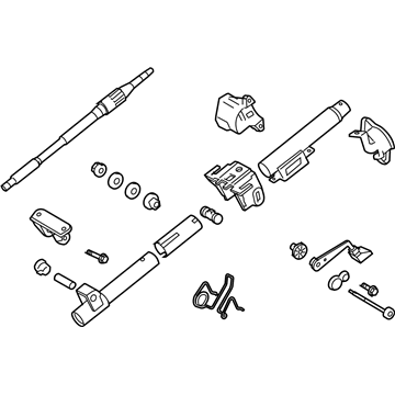 Lexus 45250-53030 Column Assy, Steering