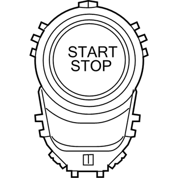 BMW 61-31-9-869-563 Start Stop Switch